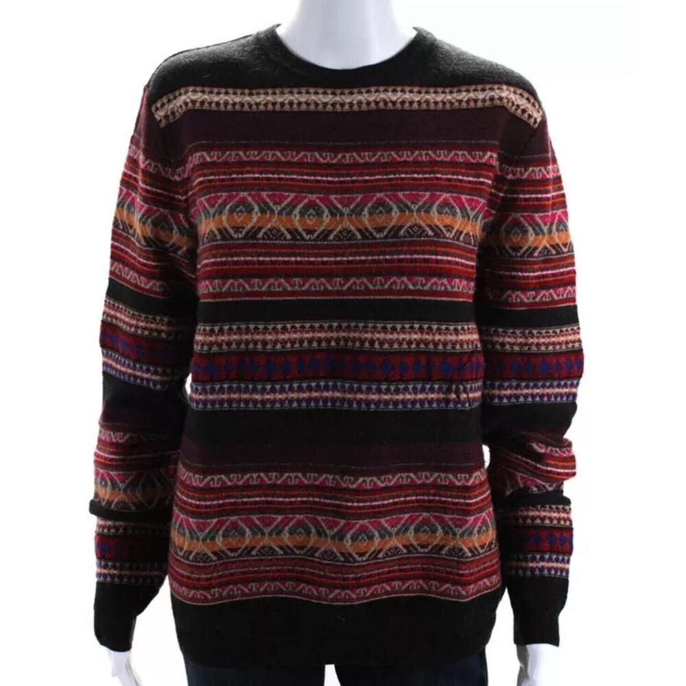 Ralph Lauren Purple Label Southwestern Wool Cashmere Sweater Size Small Sample - Picture 1 of 9